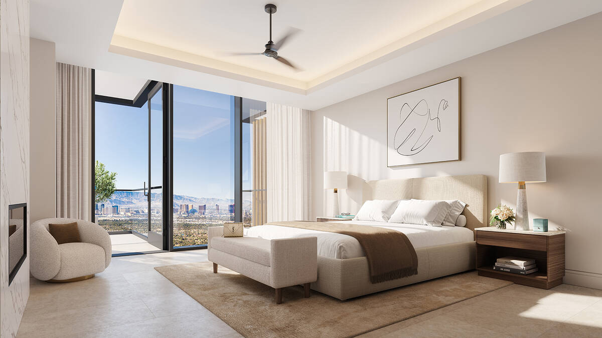 Guest bedroom. (Four Season Private Residences)