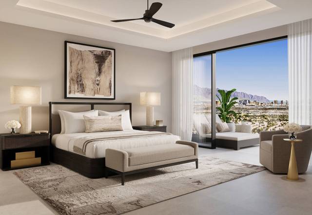 Master bedroom. (Four Season Private Residences)