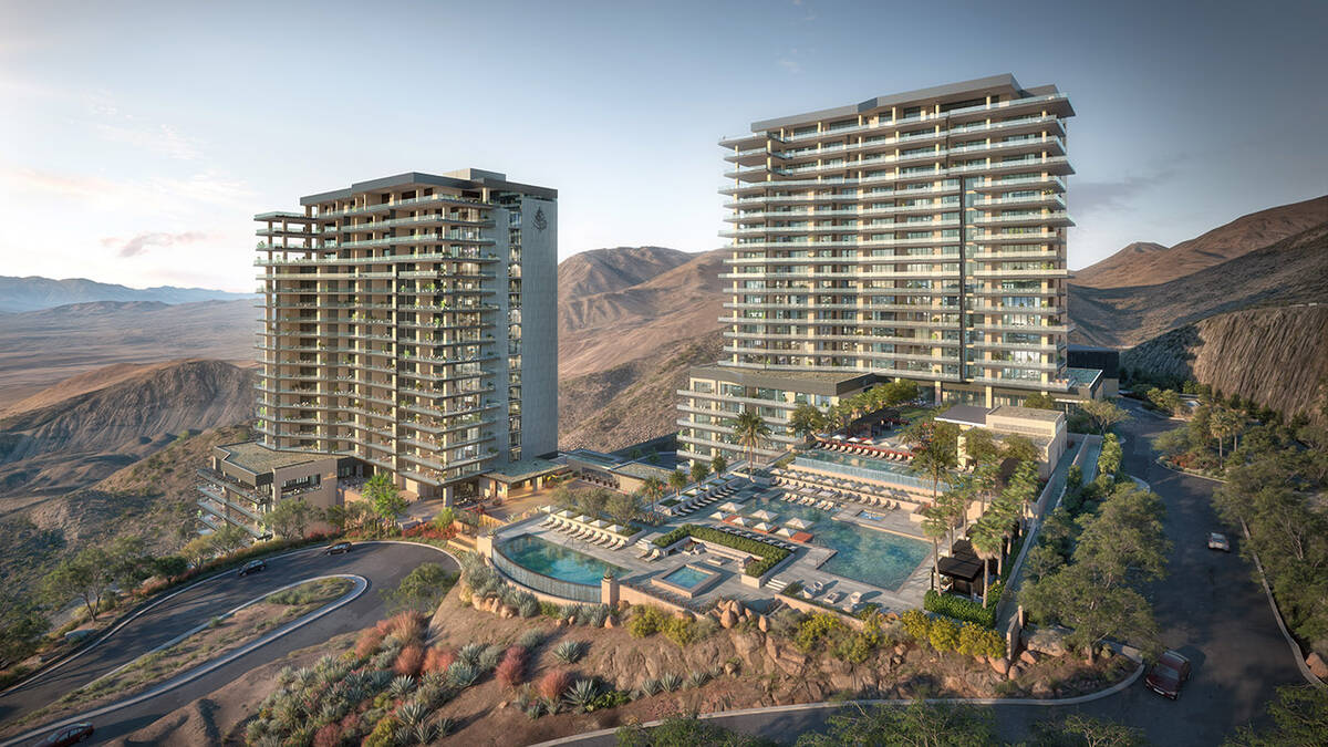 The $1.3 billion Four Season Private Residences Las Vegas in MacDonald Highlands in Henderson r ...