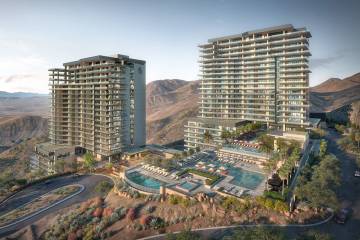 The $1.3 billion Four Season Private Residences Las Vegas in MacDonald Highlands in Henderson r ...