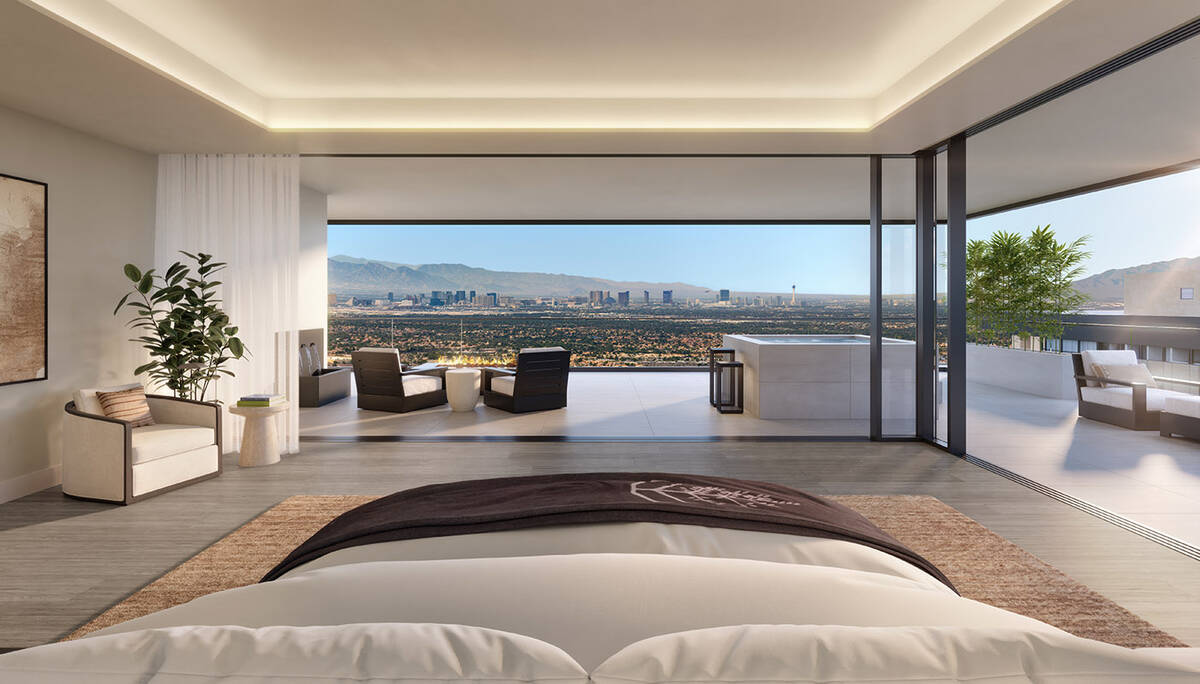 Sky Villas are units of 8,622 square feet on the interior and up to 2,238 square feet of exteri ...
