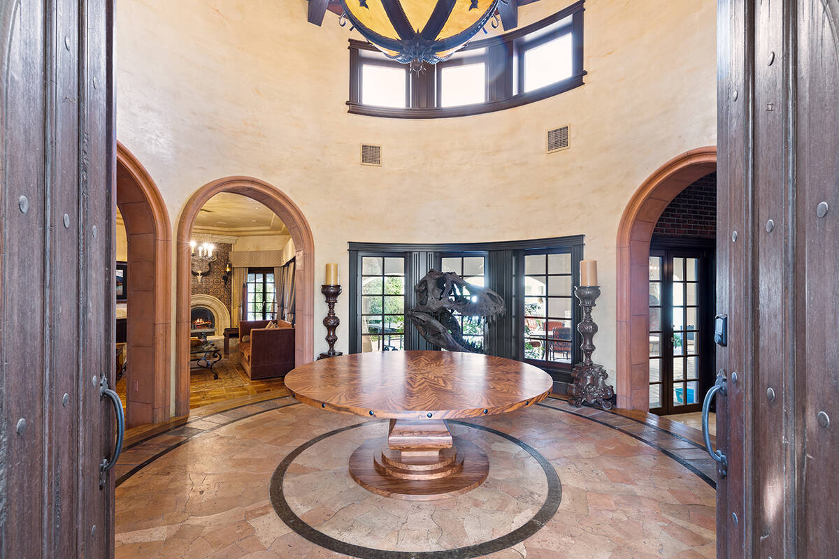 The south valley mansion measures 24,436 square feet. (BHHS)
