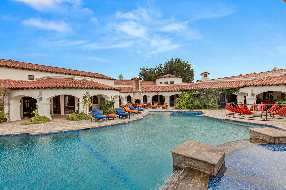 A home in the south valley is tied for the No. 7 listing going for $19.9 million. (BHHS)