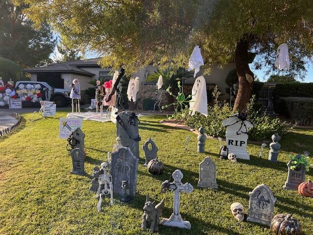 Each year, four neighbors in a quite Anthem Country Club cul-de-sac turn their streets into big ...