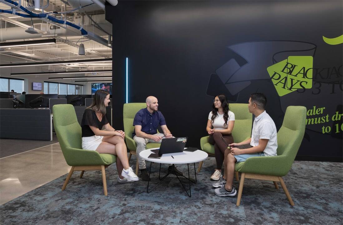 In the large company category, DraftKings earned the No. 1 Top Workplaces Award. (Photo courtes ...