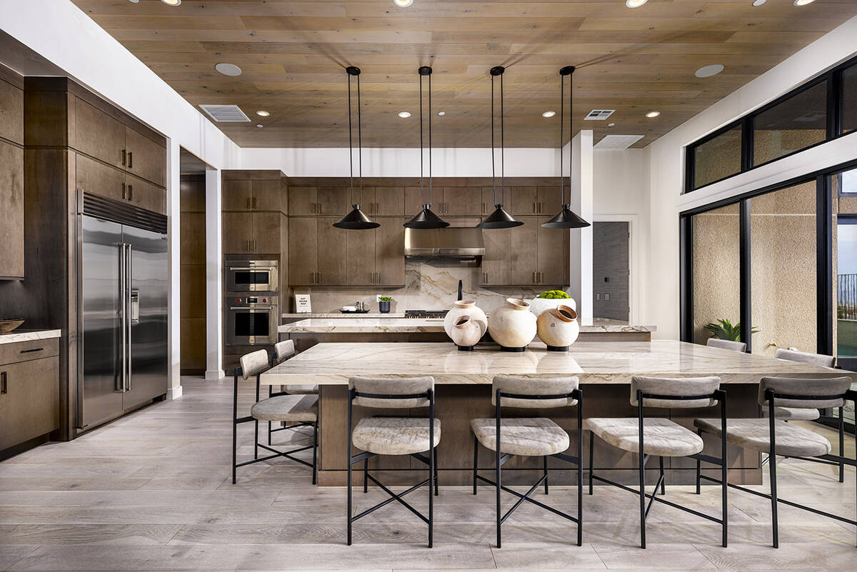 Toll Brothers won the Home of the Year in Las Vegas for its Summerlin luxury Ascension Highrock ...