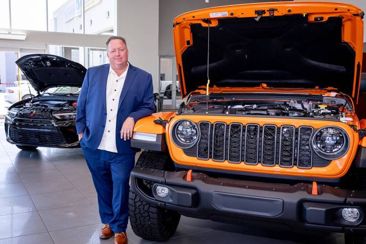 Scott Stephens is the general manager of Chapman Dodge Chrysler Jeep Ram. (Isabel Castro-Melend ...