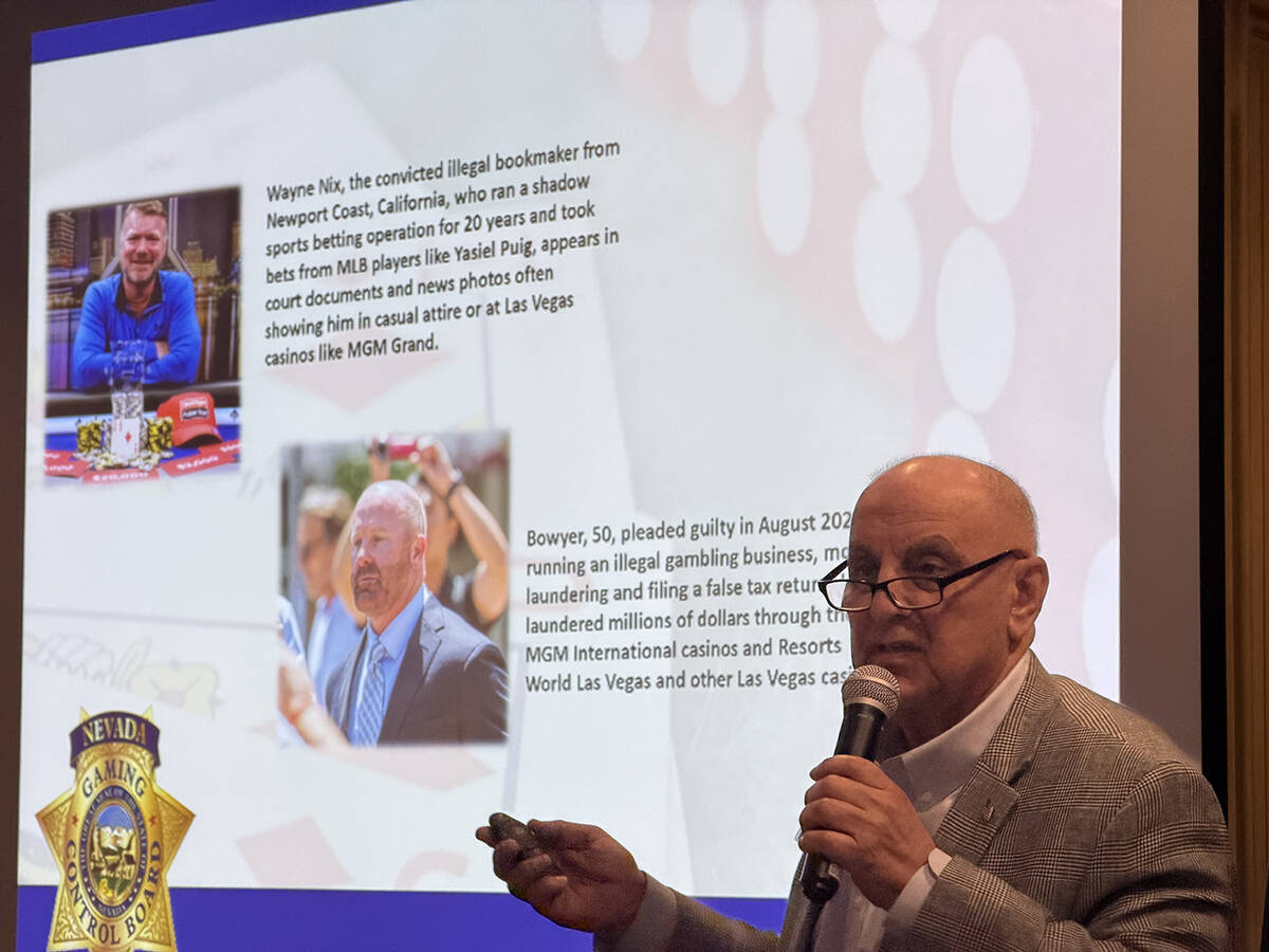 George Assad, a member of the Nevada Gaming Control Board. (Buck Wargo/Las Vegas Business Press)