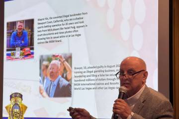 George Assad, a member of the Nevada Gaming Control Board. (Buck Wargo/Las Vegas Business Press)