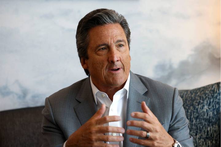 Bill Hornbuckle, president and CEO of MGM Resorts International. (Las Vegas Review-Journal/File)