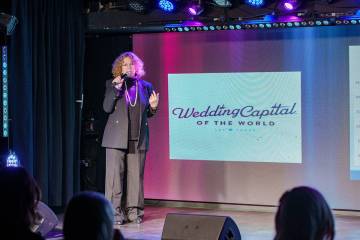 County Clerk Lynn Marie Goya. (Photos courtesy Wedding Capital of the World photography)