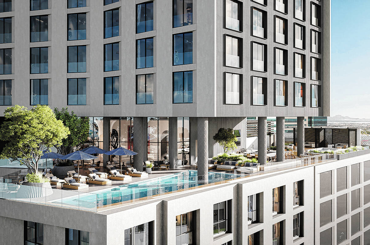 Cello Tower in downtown Las Vegas has reported $165 million sales to date with penthouses recen ...