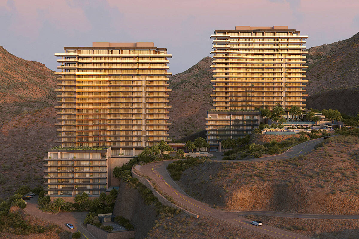 A new condo development in McDonald Highlands in Henderson — The Four Seasons Private Residen ...