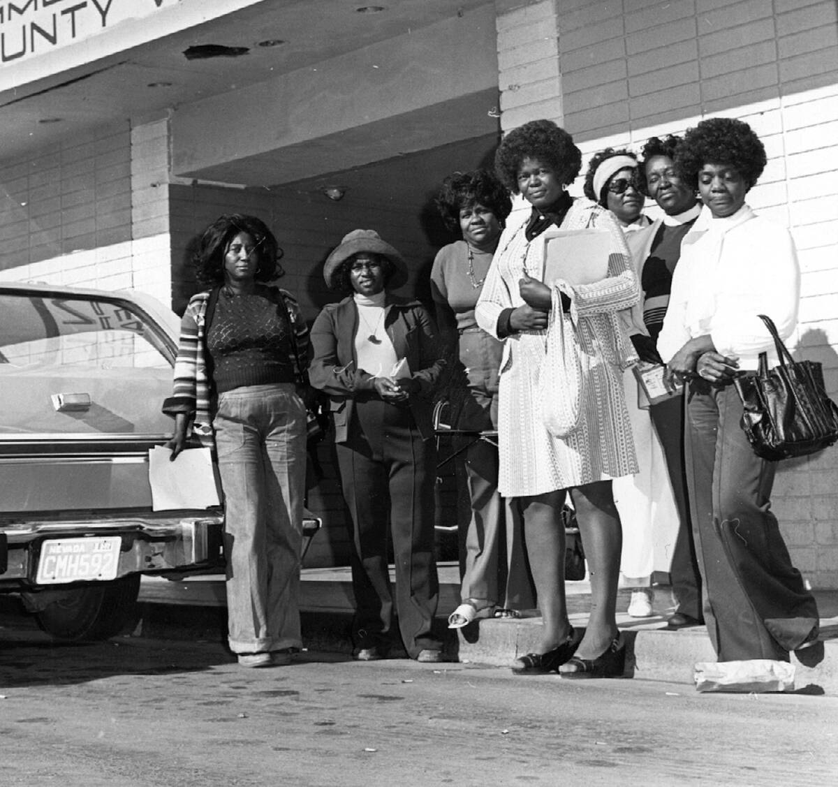 Essie Henderson, far right, advanced community empowerment through welfare rights advocacy and ...