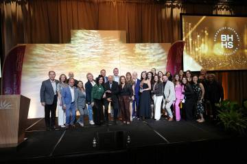 Berkshire Hathaway HomeServices Nevada Properties held its award ceremony Friday. (BHHS)