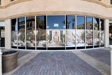 Luxury furniture retailer, Eichholtz, will open its Las Vegas showroom in Tivoli Village this s ...