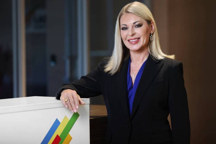 Danielle Casey is the president and CEO of the Las Vegas Global Economic Alliance. (Benjamin Ha ...