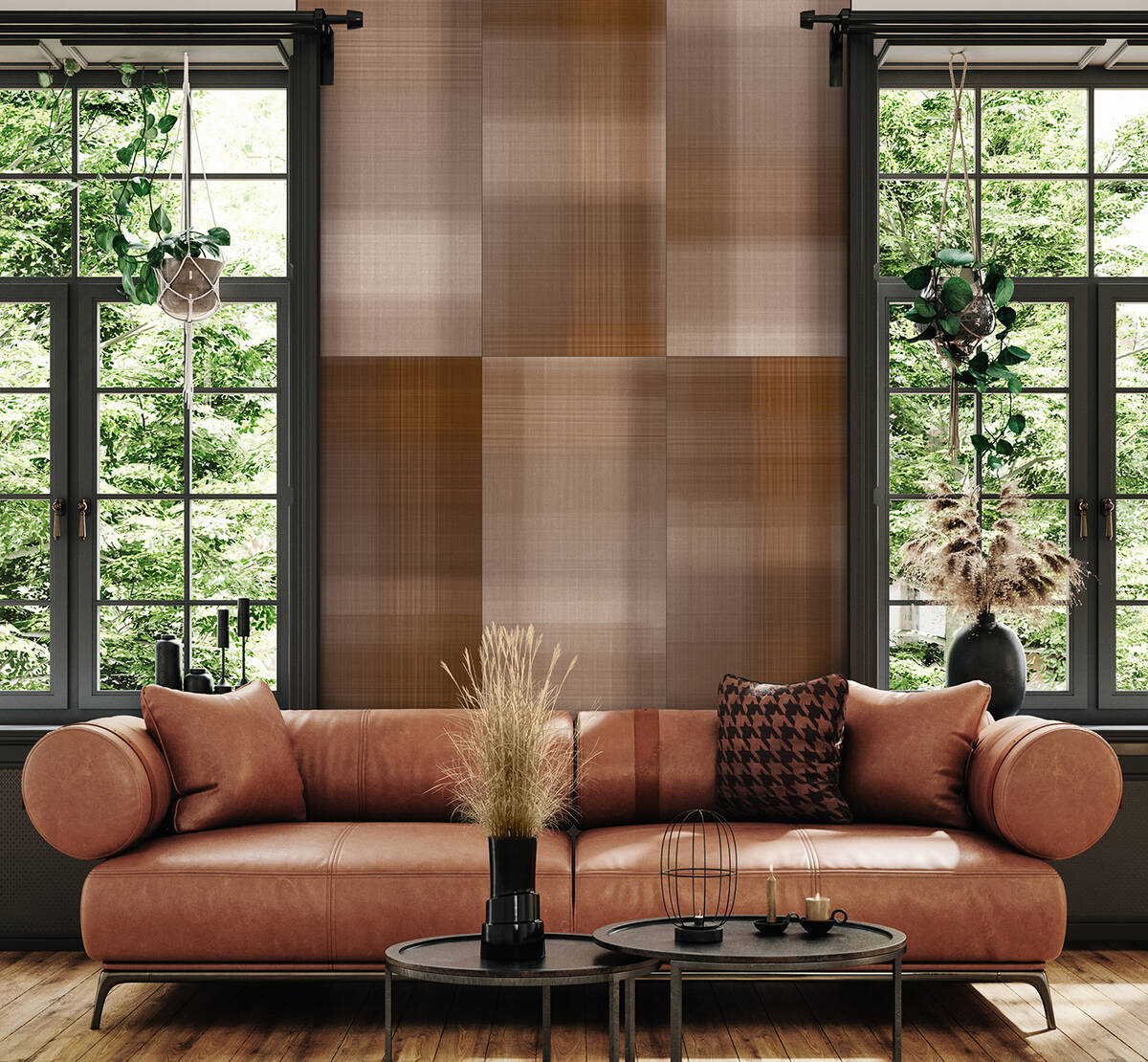 Tailored Craft features printed patterns inspired by fine fabrics and men’s suiting, with loo ...